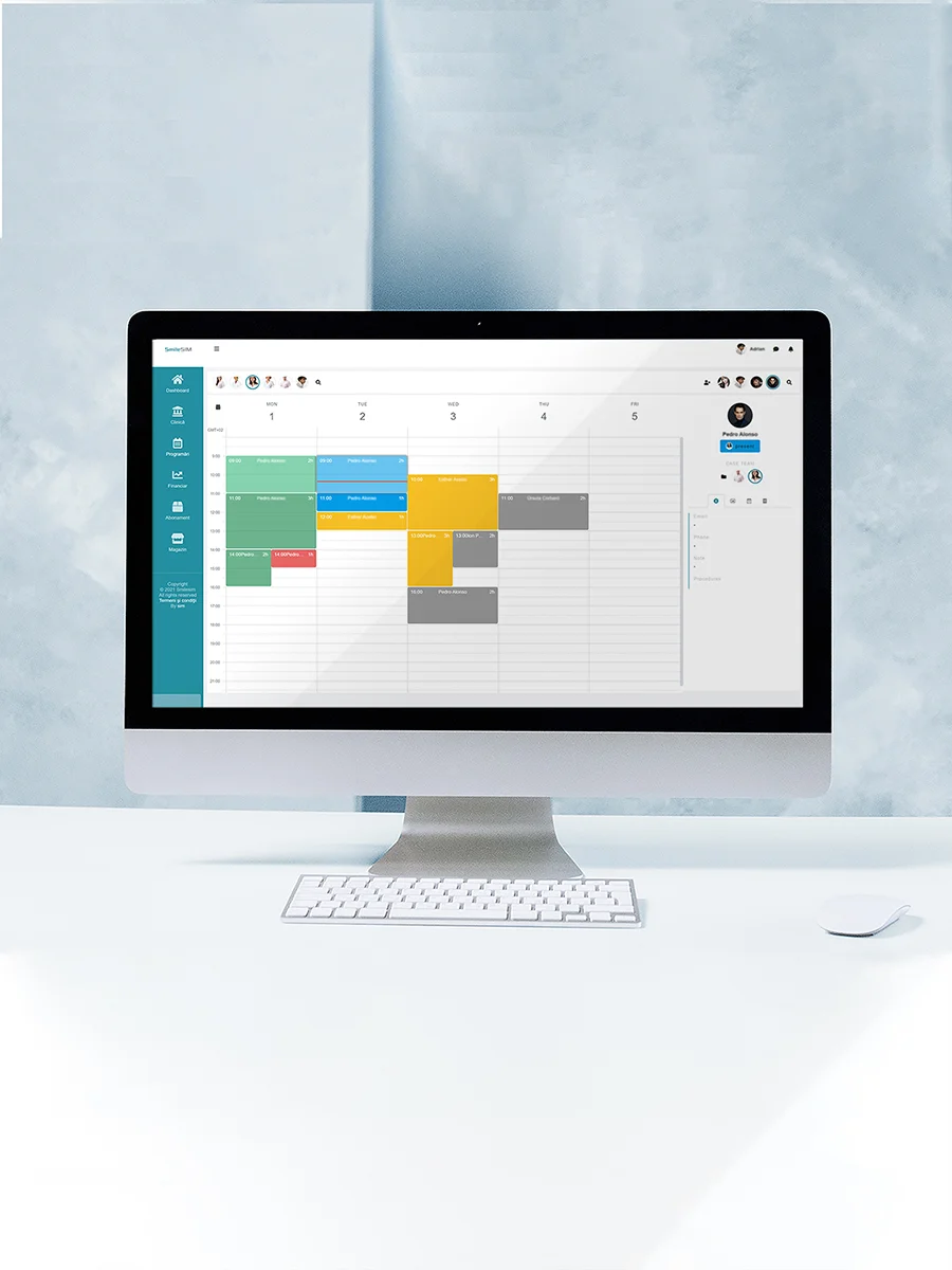 Patient Appointments software application feature