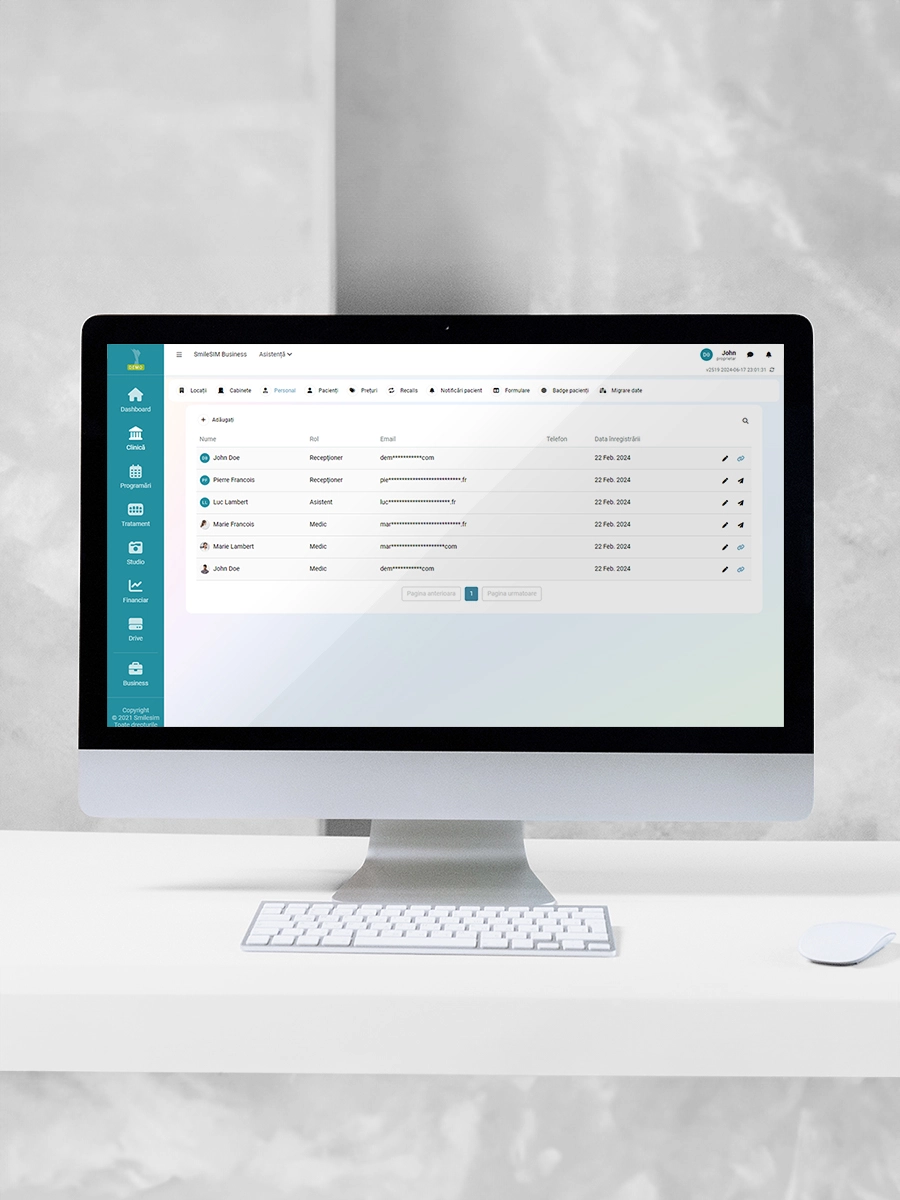 Clinic Management software application feature