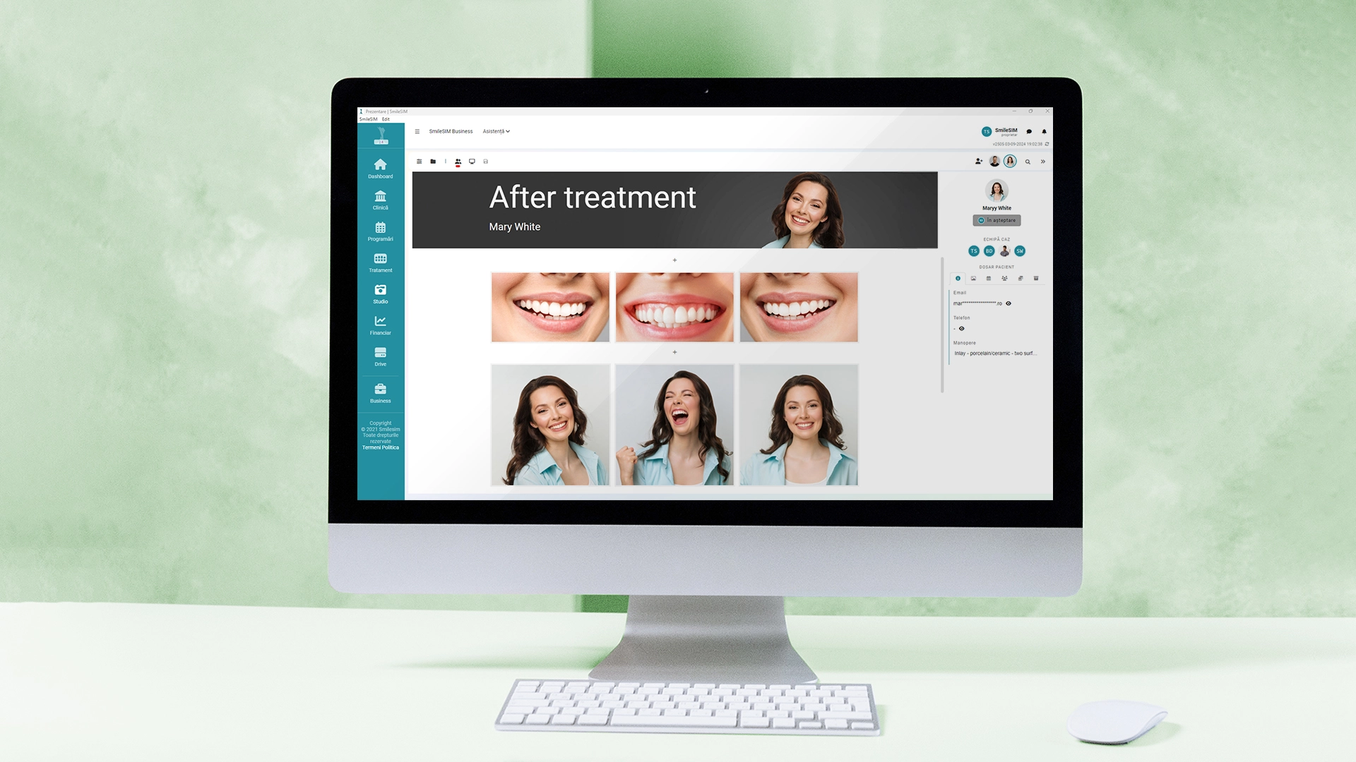 Software application feature preview of Studio module