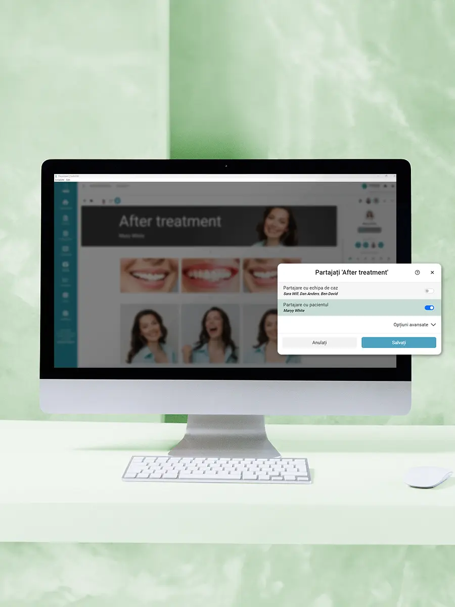 Sharing with Patients software application feature